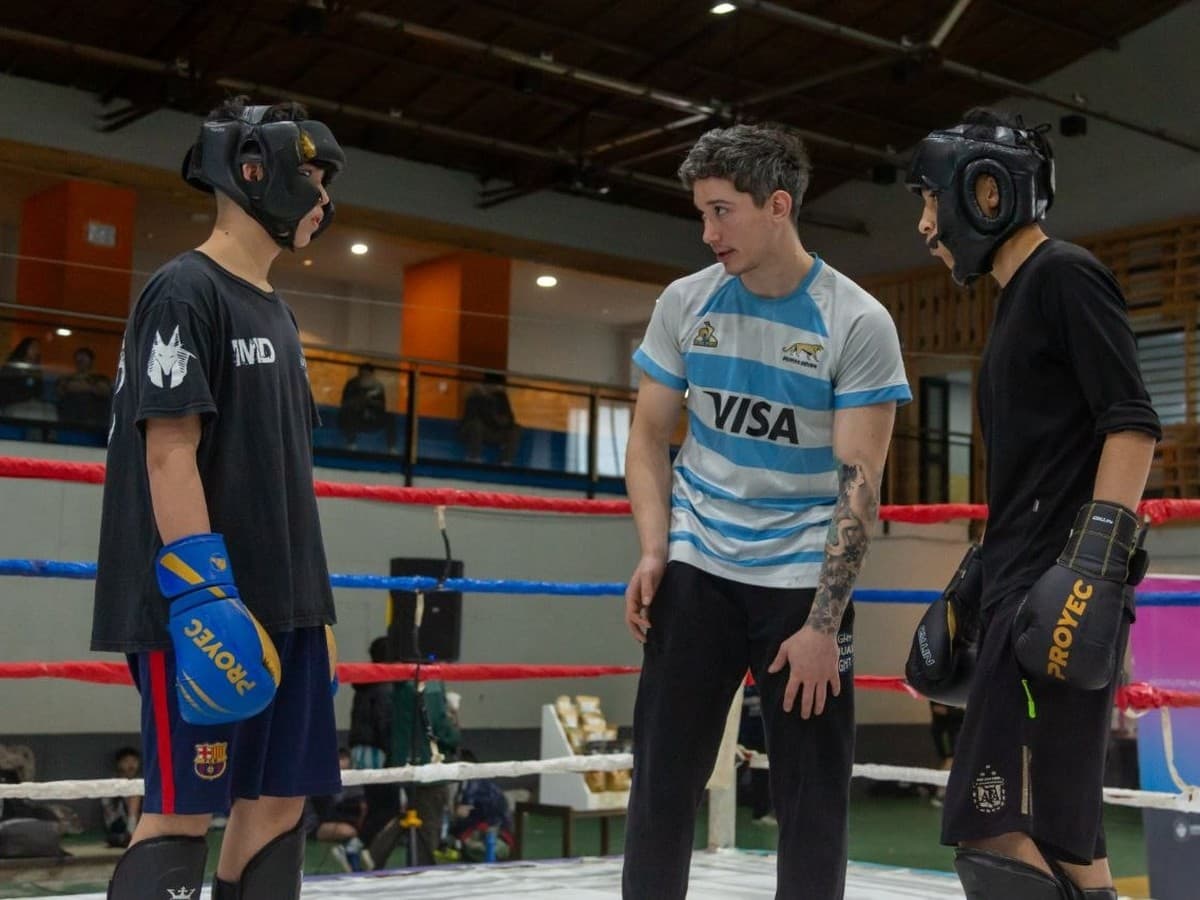 Encuentro de kickboxing y boxeo