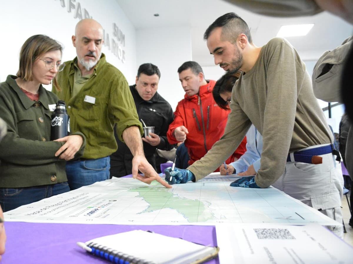 Talleres para el mapa de incendios