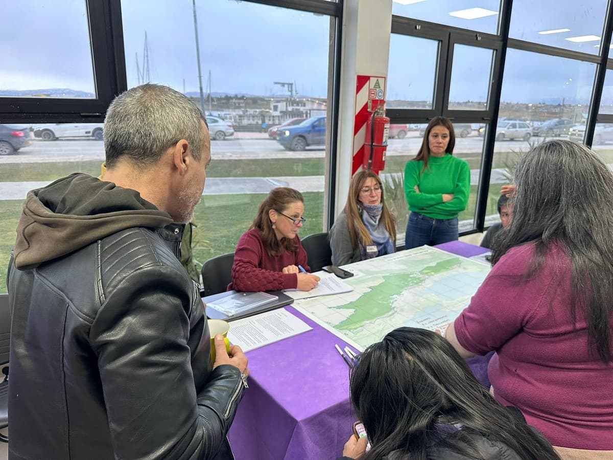 Talleres para el mapa de incendios
