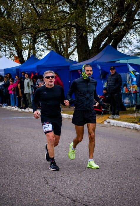 Poza y Romano, protagonistas del running